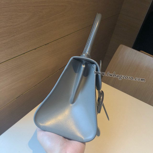 Delvaux頂級原單Brillant box皮雙環白色手提女包 德爾沃專櫃經典款Brillant PM包袋 bxs1121